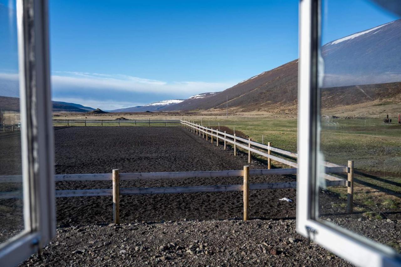 Sandhaugar Guesthouse Kiðagil Eksteriør billede